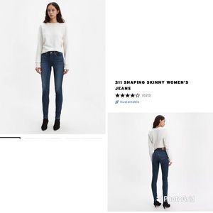 Levi’s 311 Shaping Skinny Jeans size W29/L30